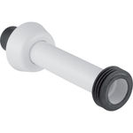 Set extensión de codo de descarga, referencia 118.026.11.1 de Geberit con plafón - Blanco alpino